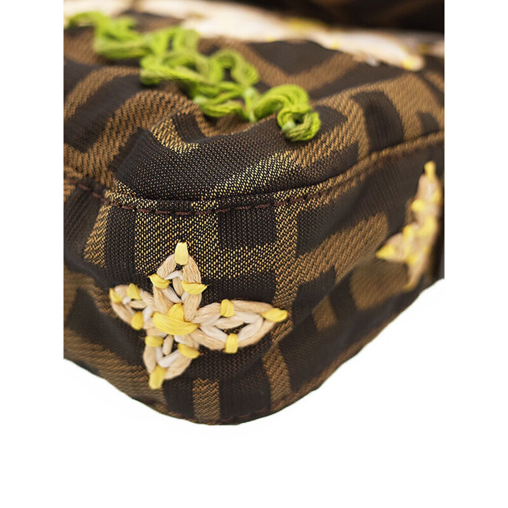 FENDI Zucca Zucca Baguette Bag Brown - Picture 9 of 9